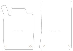 tapis Chrysler Crossfire Top