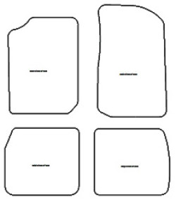 Tapis de sol Suzuki Vitara 4 portes 1995-1999