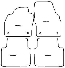 Tapis pour Skoda Scala 2019- MTM Top