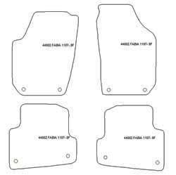 Tapis pour Skoda Fabia II (5J) Station 03.2007-10.2014 MTM Top