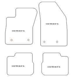 Tapis pour Fiat Tipo (Type 356) Station wagon 02.2017- MTM Top