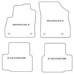 Tapis pour Opel Astra K Sports Tourer 04.2016-12.2021 MTM Top