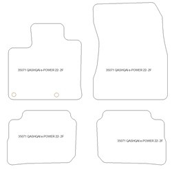 Tapis pour Nissan Qashqai III (J12) e-Power 07.2022- MTM Top