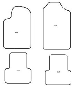 Tapis pour Alfa Romeo Alfetta GTV 1974-1987 MTM Top