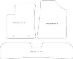 Tapis pour Hyundai Kona Electric 2023- MTM Top