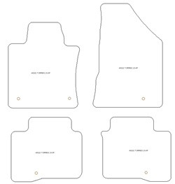 Tappetini auto per SsangYong Torres 2023-