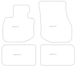 Tapis pour BMW iX2 (U10) 03.2024- MTM Top