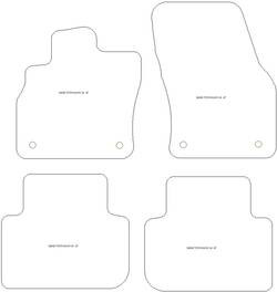 Tapis pour Cupra Terramar (aussi MEVH / E-Hybrid Plug-in Hybrid) 06.2024- MTM Top
