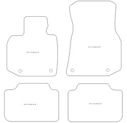 Tapis pour BMW X3 (G45) 11.2024- MTM Top