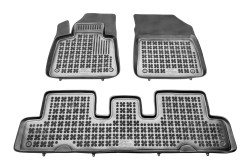 Tapis pour Citroen C4 Grand Picasso II / C4 SpaceTourer 7 sieges 09.2013-06.2022 MTM 3D caoutchouc
