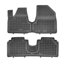 Tapis pour Hyundai Ioniq 5 (console centrale fixe) 2021- MTM 3D caoutchouc