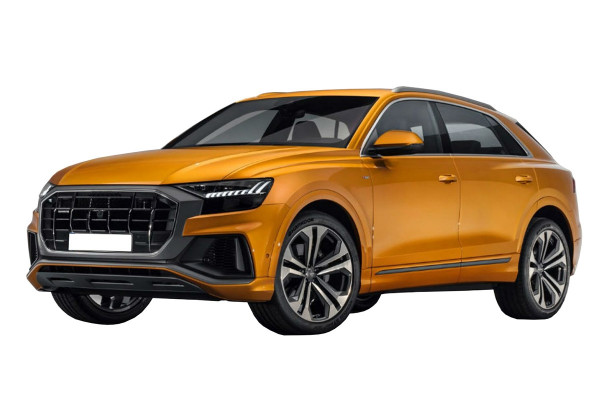 Ensemble: tapis de voiture en TPE + tapis de coffre pour Audi Q8