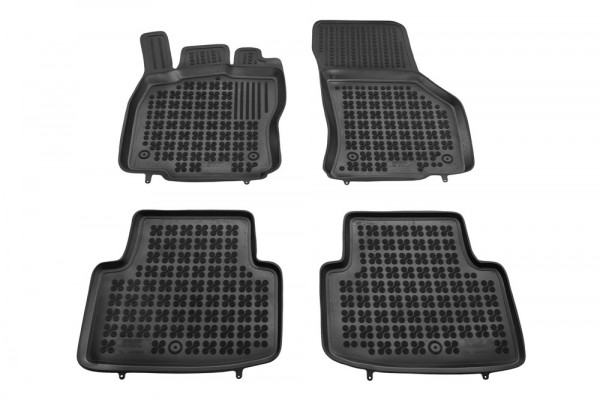 Tapis de sol pour Volkswagen Passat (B8) variant 12.2014- 3D caoutchouc ...