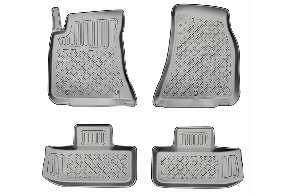 Jeu De 4 Tapis De Sol En Simili Cuir Imperméable Pour Dodge Charger/Challenger RT - Custom Fit, Antidérapants