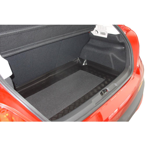 Tapis De Coffre Imperméable Pour Peugeot 207, 308, 3008, Etc. - Cuir écologique Antidérapant - Facile à Nettoyer