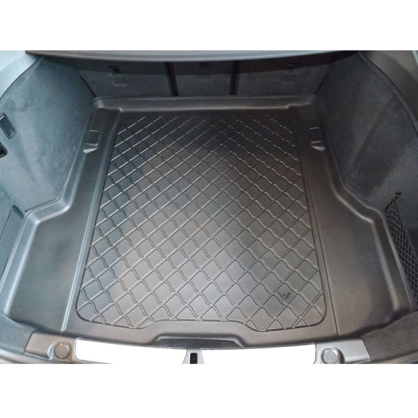 Bac De Coffre OMAC Pour BMW Série 4 F36 Gran Coupé 2014-2020 - TPE 3D Antidérapant Noir - Protection Du Coffre
