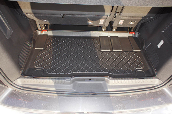 Longueur 1520 mm MTM Tapis de Coffre Spacetourer 2016- sur Mesure Utilisation*: Bac de Protection Antiderapant 8697 pour lespace Derriere II la rangee de sieges cod L2 Medium
