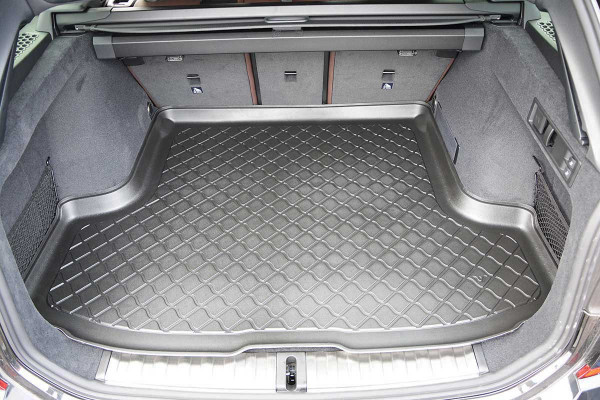  Voiture Cuir Tapis Coffre Coffre Arrière Voiture pour BMW Série  3 F30 F31 F34 G20 G21 Tapis Boîte Queue Coussins Sol Coussin Intérieur  Protection Tapis Coffre Coffre (Couleur : 4)