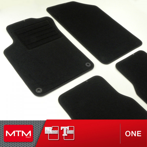 Tapis de sol Citroen C3 II depuis 2009- en moquette sur mesure et