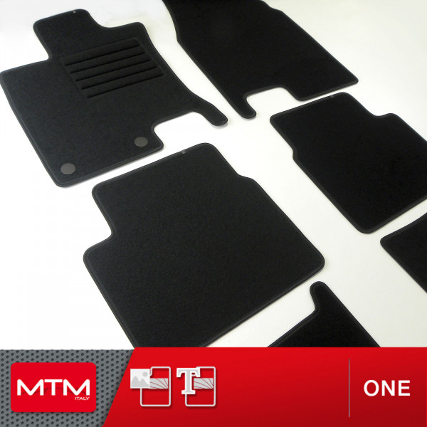 Tapis Bac De Coffre Sur Mesure PVC 3D Nissan Qashqai 2008-2016 7 Places
